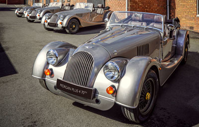 MORGAN PLUS 4 70TH ANNIVERSARY EDITION MODELS